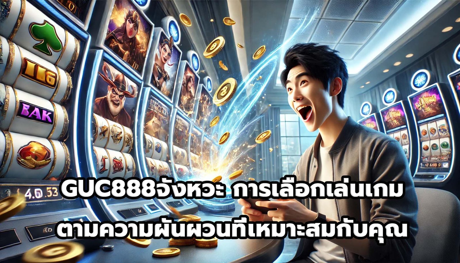 GUC888จังหวะ การเลือกเล่นเกมตามความผันผวนที่เหมาะสมกับคุณ-4