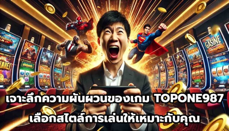 เจาะลึกความผันผวนของเกม TOPONE987เลือกสไตล์การเล่นให้เหมาะกับคุณ-13